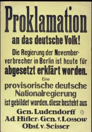 Bundesarchiv Hitlerputsch